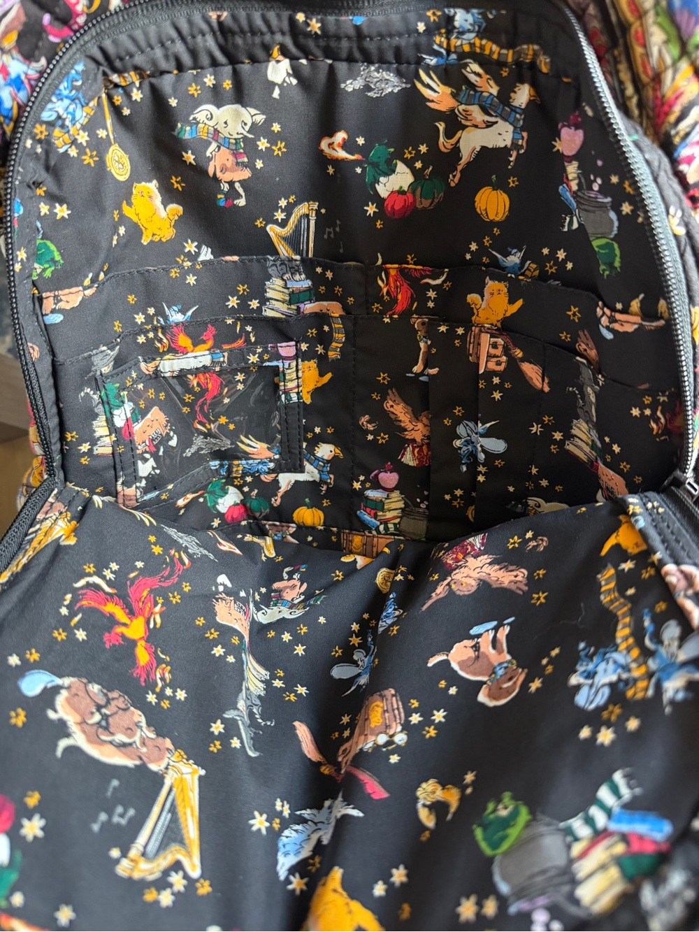 Vera Bradley Harry Potter “Friends at Hogwarts” Campus Backpack - Picture 12 of 16